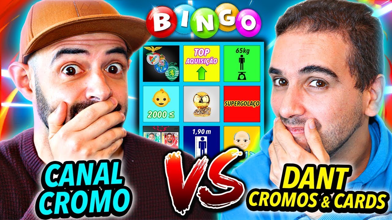 Quem vence? BINGO FUTEBOL 2019/20! vs DANT CROMOS e CARDS 😱