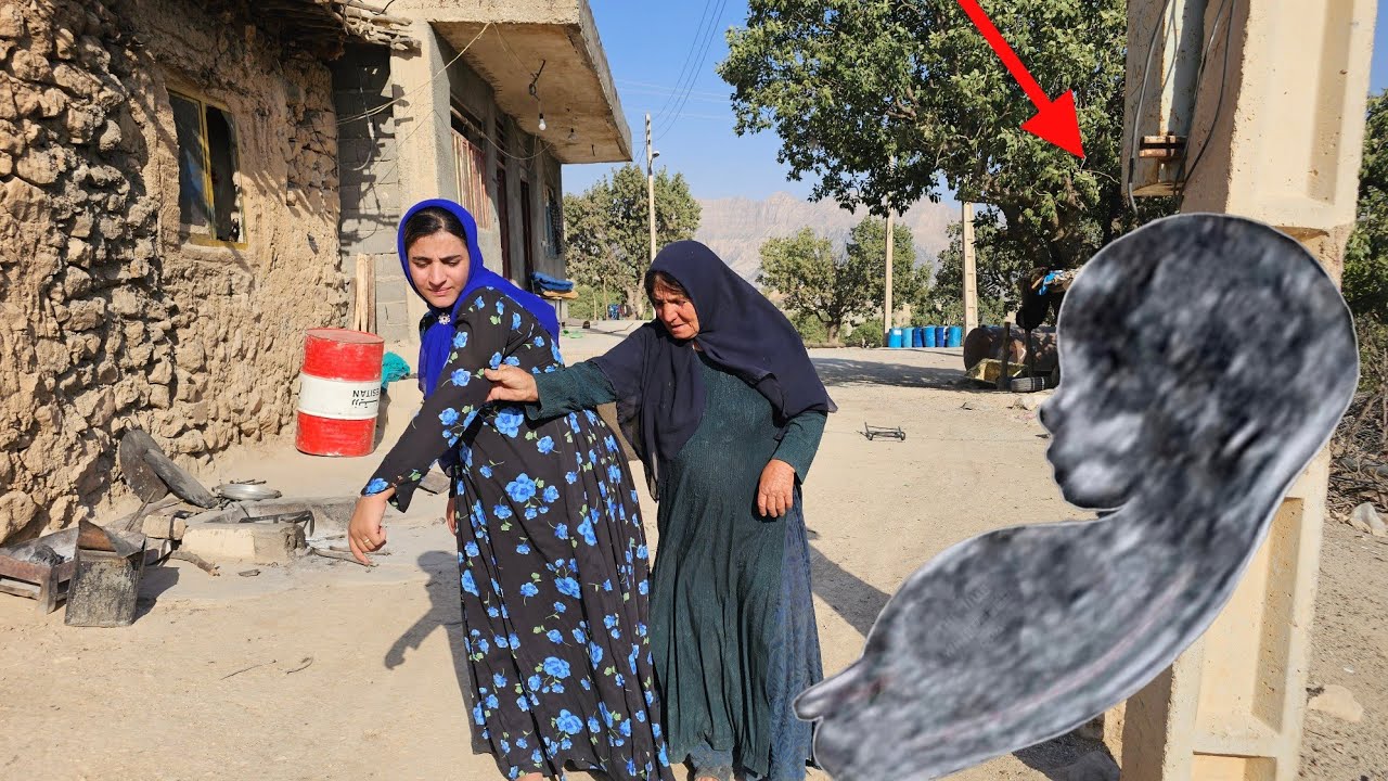 Shahab's farewell was left unfinished; Sakineh's stomach ached and Maryam was shocked.