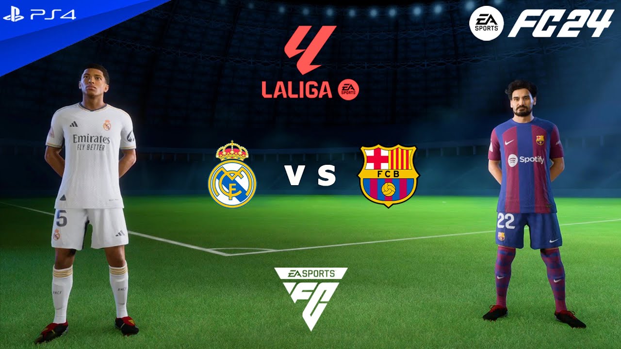FC 24 PS4 — Реал Мадрид против Барселоны | ЛаЛига EA SPORTS 2023/24