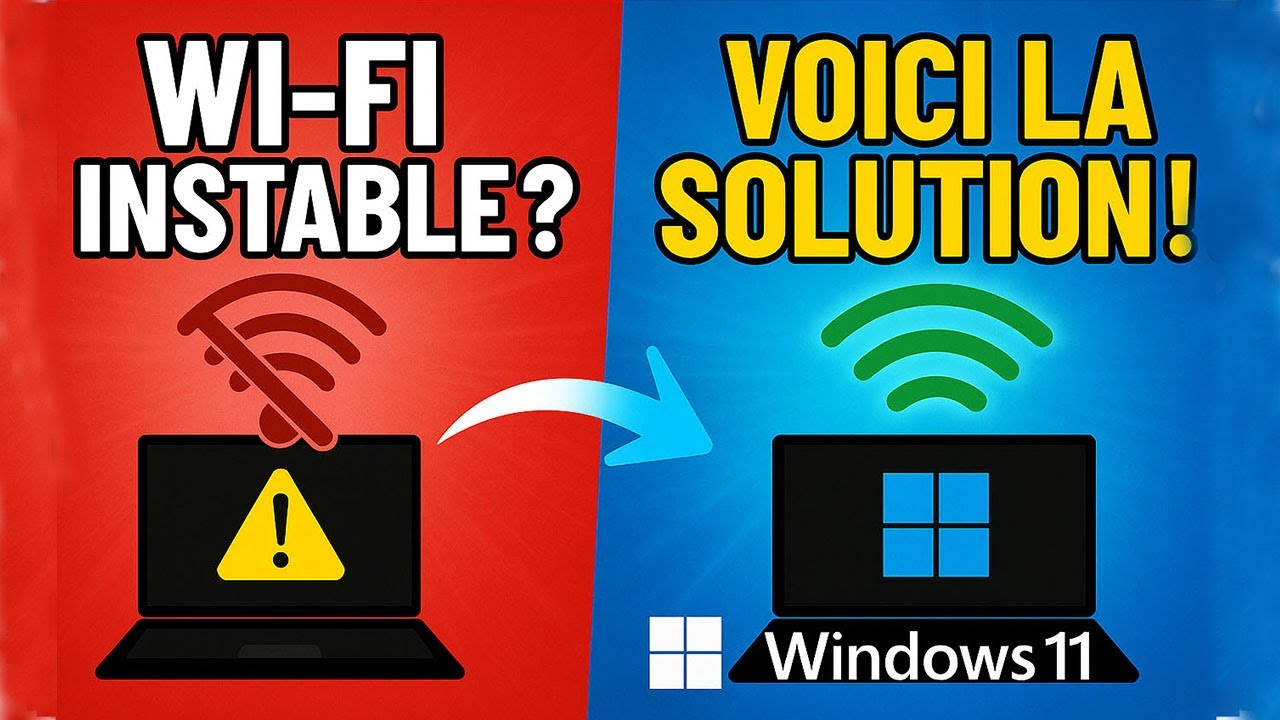 Wi-Fi instable sur Windows 11 ? Voici la solution !