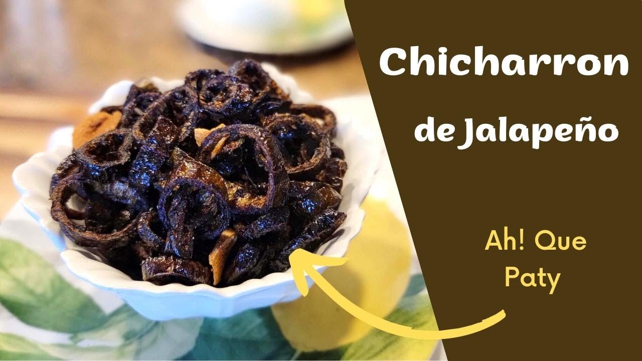 Chicharron de Chile Jalapeño /Tip para que quede crujiente!!