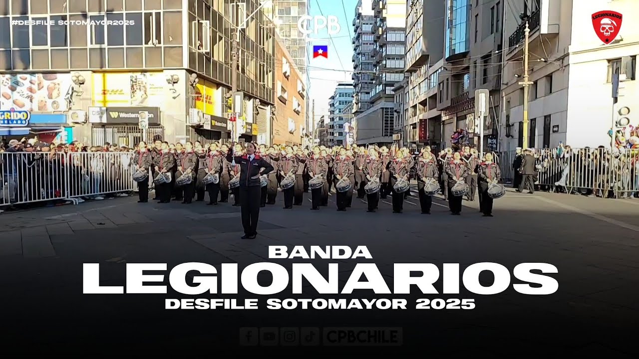 Banda Legionarios - Desfile Sotomayor 2025