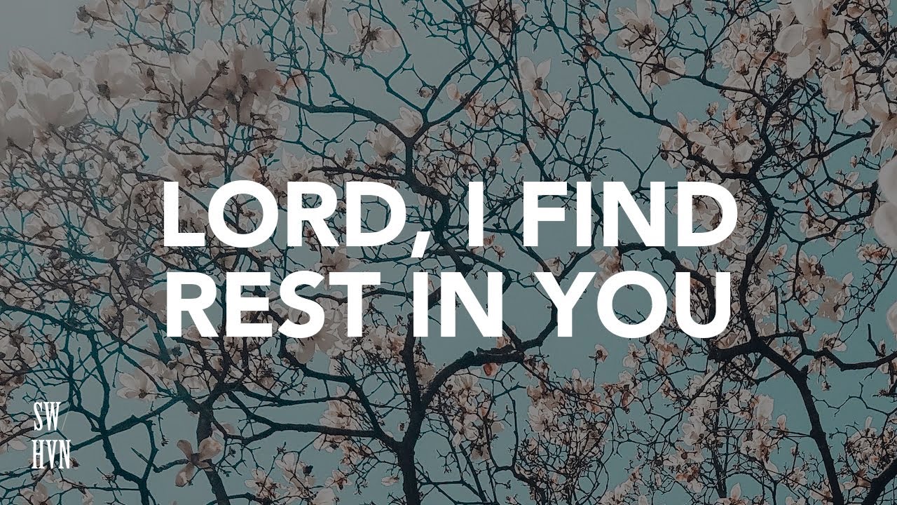 Lord I Find Rest In You (Calm) Acoustic Christian Meditation Music l Worship Piano Music