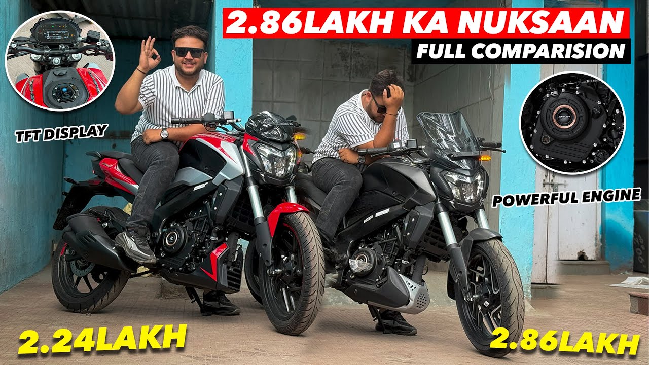 Bajaj Dominar 400 (New)  vs Bajaj Dominar 250 (New) Comparision ⚡️⚡️| Which One Should You Buy?