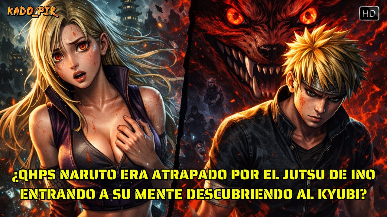 ¿QHPS Naruto era Atrapado por el Jutsu de Ino Entrando a su Mente Descubriendo al Kyubi?