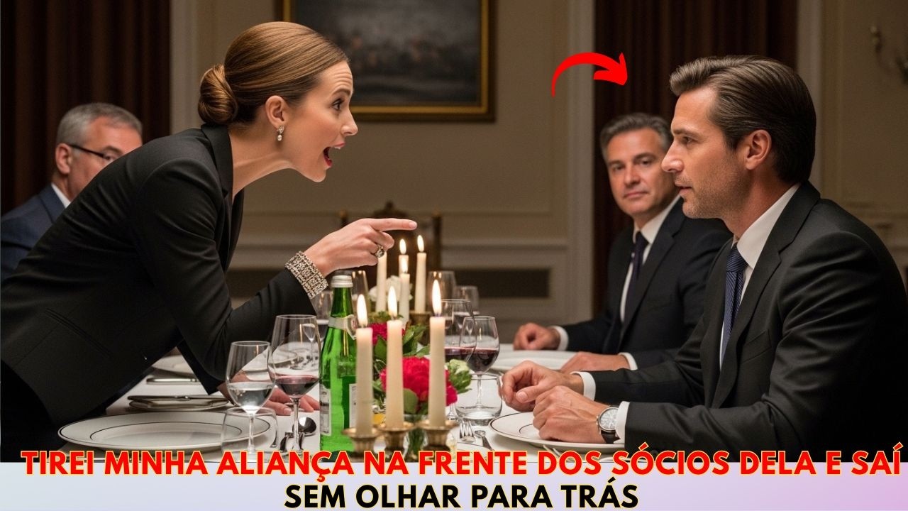Minha esposa gritou Vá embora! Saia daqui! Tente viver uma semana sem mim! Tirei minha aliança