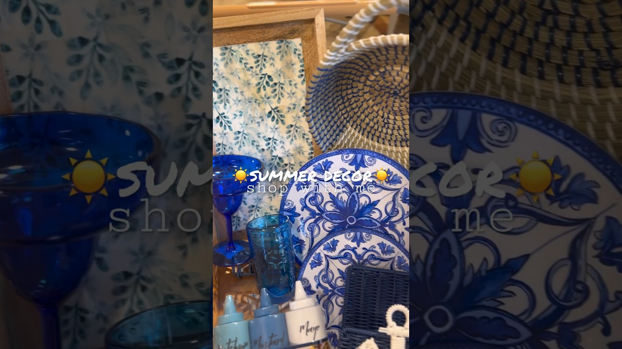 all NEW homegoods summer decor finds!☀️ 