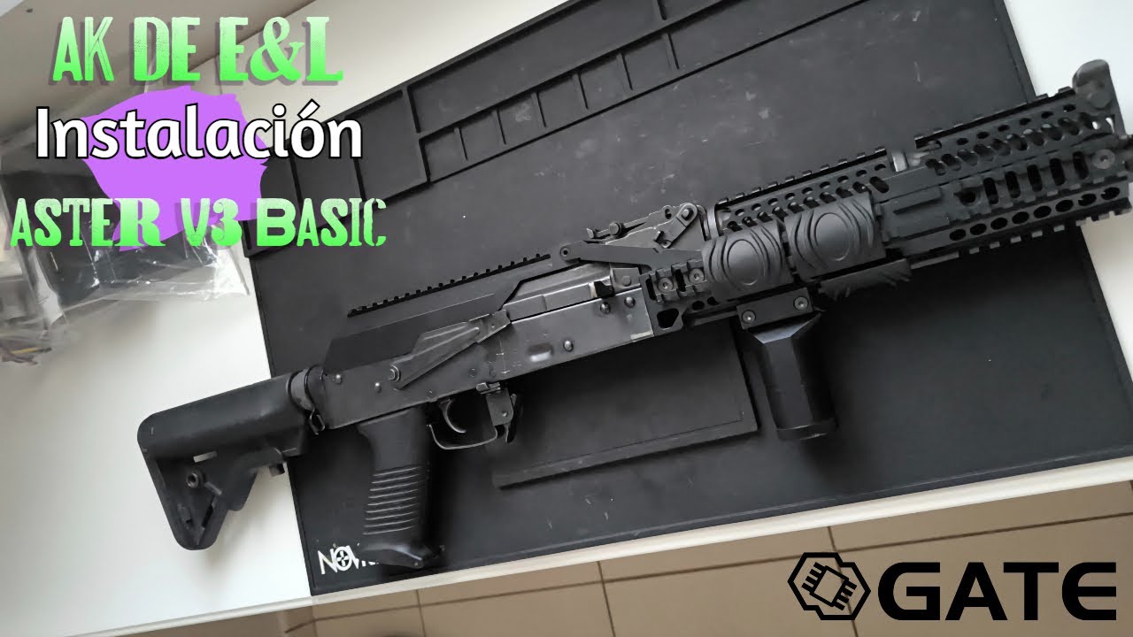 Instalando Aster V3 En Ak De E&L - ASMR and Relax Music - #airsofters #airsoft #upgrades