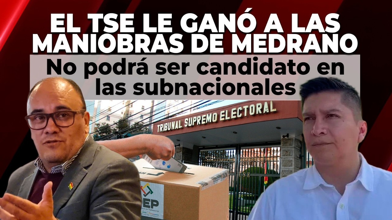 El TSE le ganó a las maniobras de Medrano | No Mentirás  | 21-01-2026