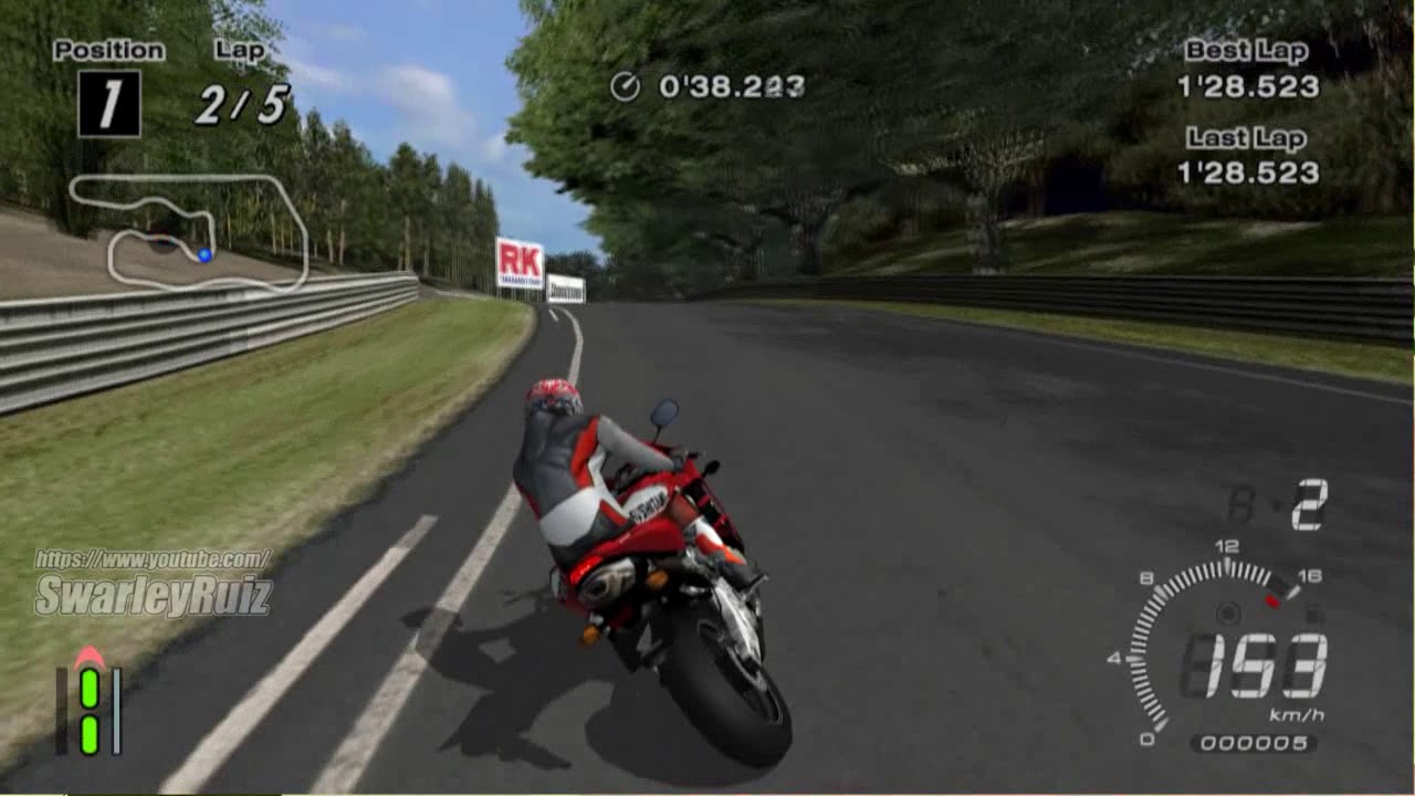 Tourist Trophy PS2 | Deep Forest Raceway | Honda CBR600RR (JP) '05