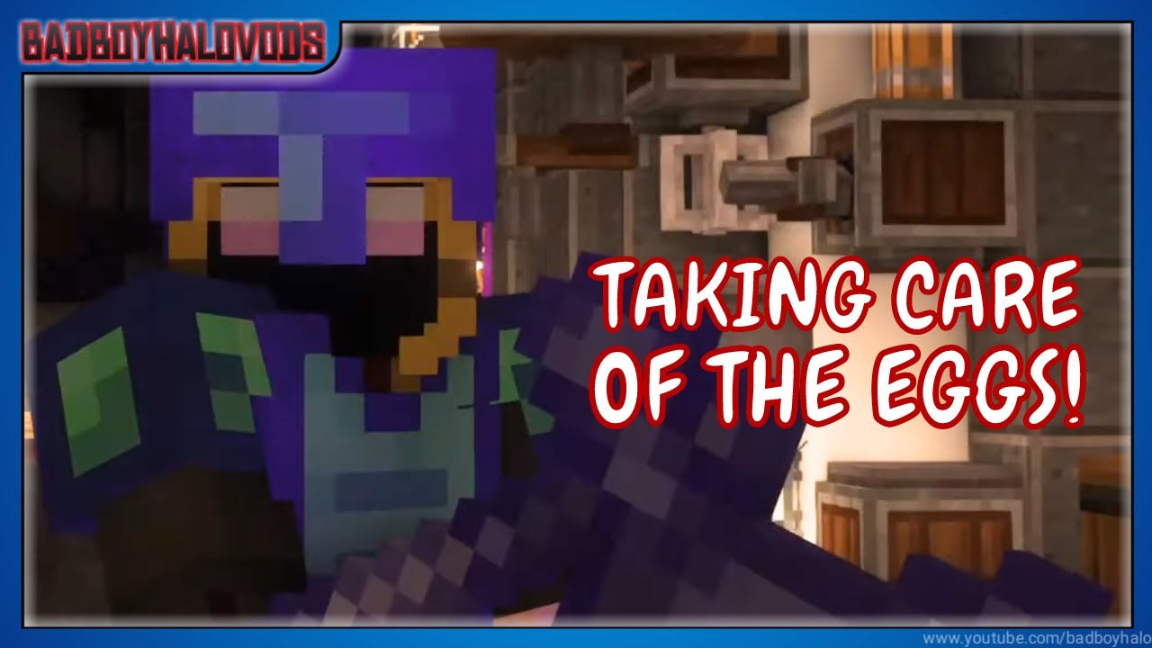 TAKING CARE OF THE EGGS! | QSMP