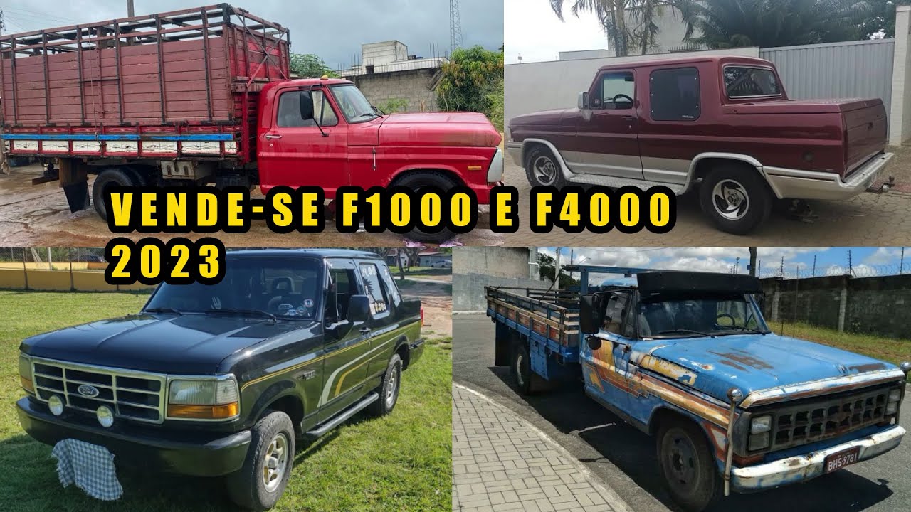 VEJA S&Oacute; F1000 E F4000 PARA VENDER