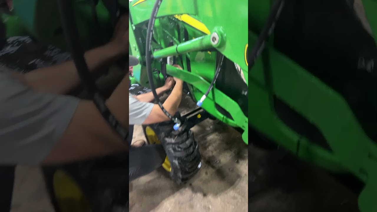 Putting a third function on a 3025E John Deere tractor
