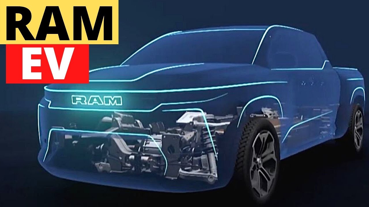 Stellantis Announces an EV RAM truck and a mysterious EV Muscle Car