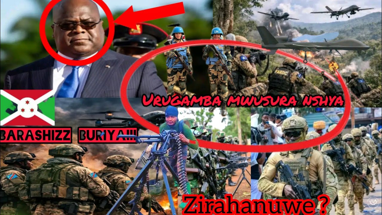 🚨UVIRA BATANGIYE GUHUNGA#DRONES ZAHANUWE GAKENKE//KAZINGA HABAYE MUKUZIMU//RUTCHURO BINZA UMURIRO!! 