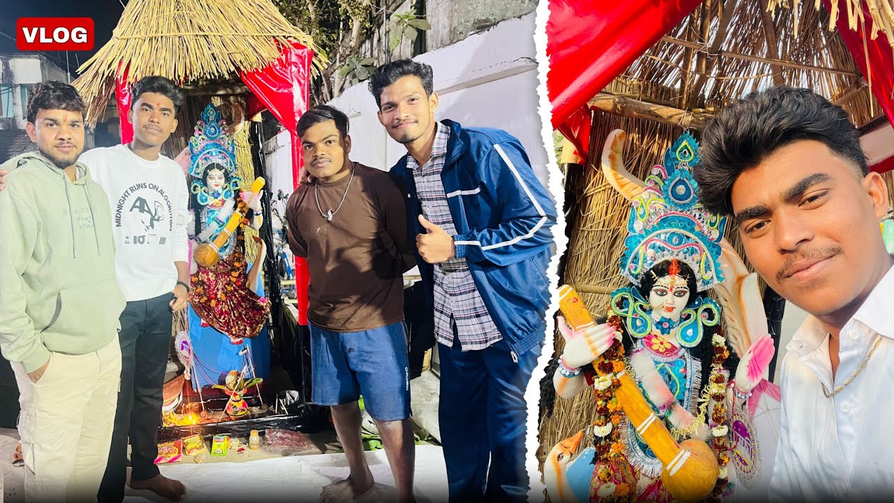 Saraswati Puja Ke Baad Ka Din Friends Ke Sath Masti 🙂