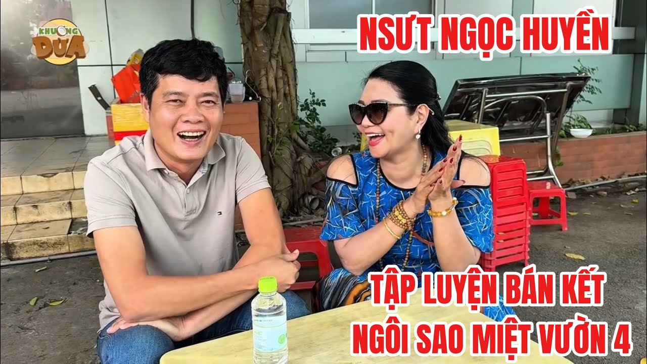 NSƯT Ngọc Huyền tới Hội quán Ngôi Sao Miệt Vườn tập dợt cho thí sịn lọt vào vòng bán kết |Khương Dừa