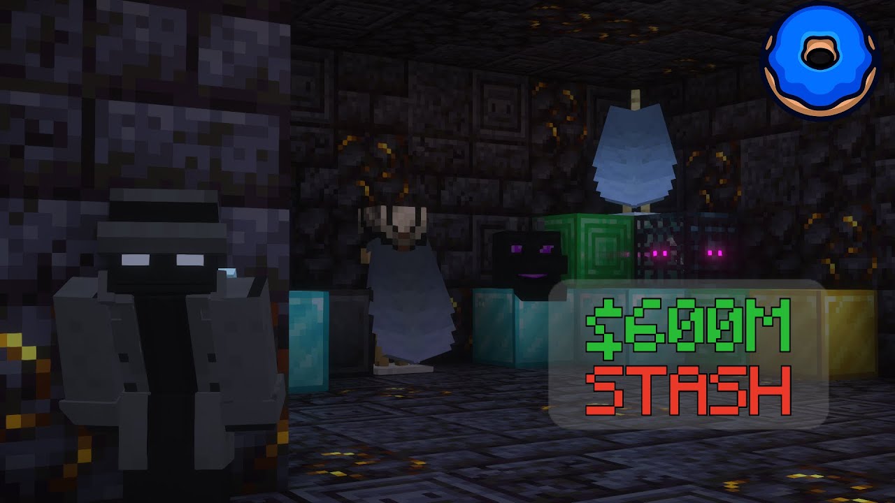 I Found a Stash worth of $600M On Donut SMP! || #minecraft #drdonut #cpvp