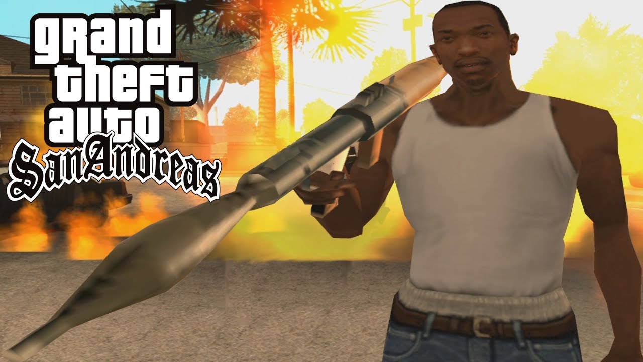 GTA San Andreas - ROCKET LAUNCHER ONLY Speedrun