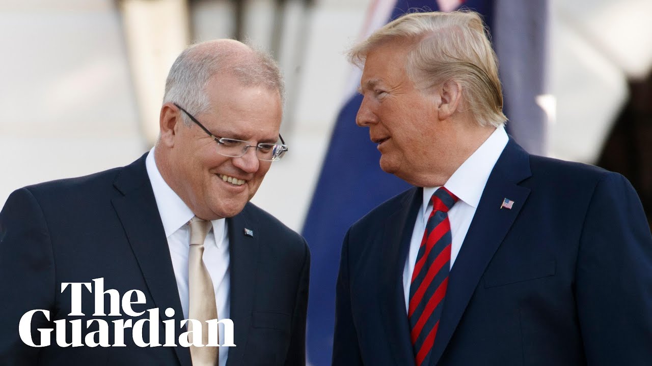 Donald Trump and Australian prime minister Scott Morrison speak at White House - watch live