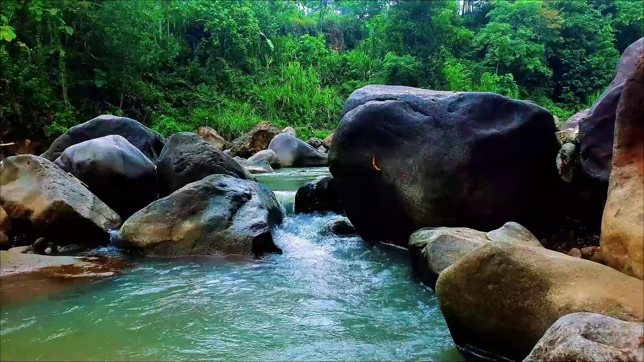 12 Hours of Peaceful River Flowing Water – Natural Ambience