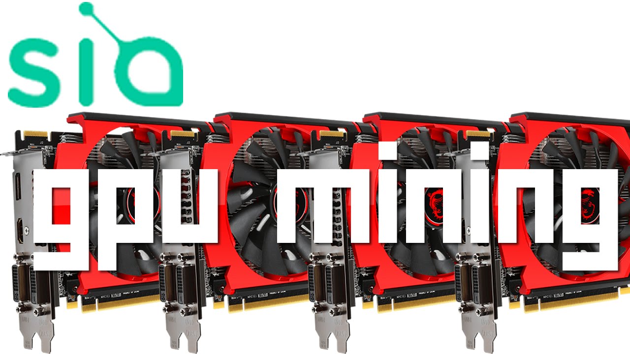 How to mine Siacoin with your AMD or Nvidia Graphics Card