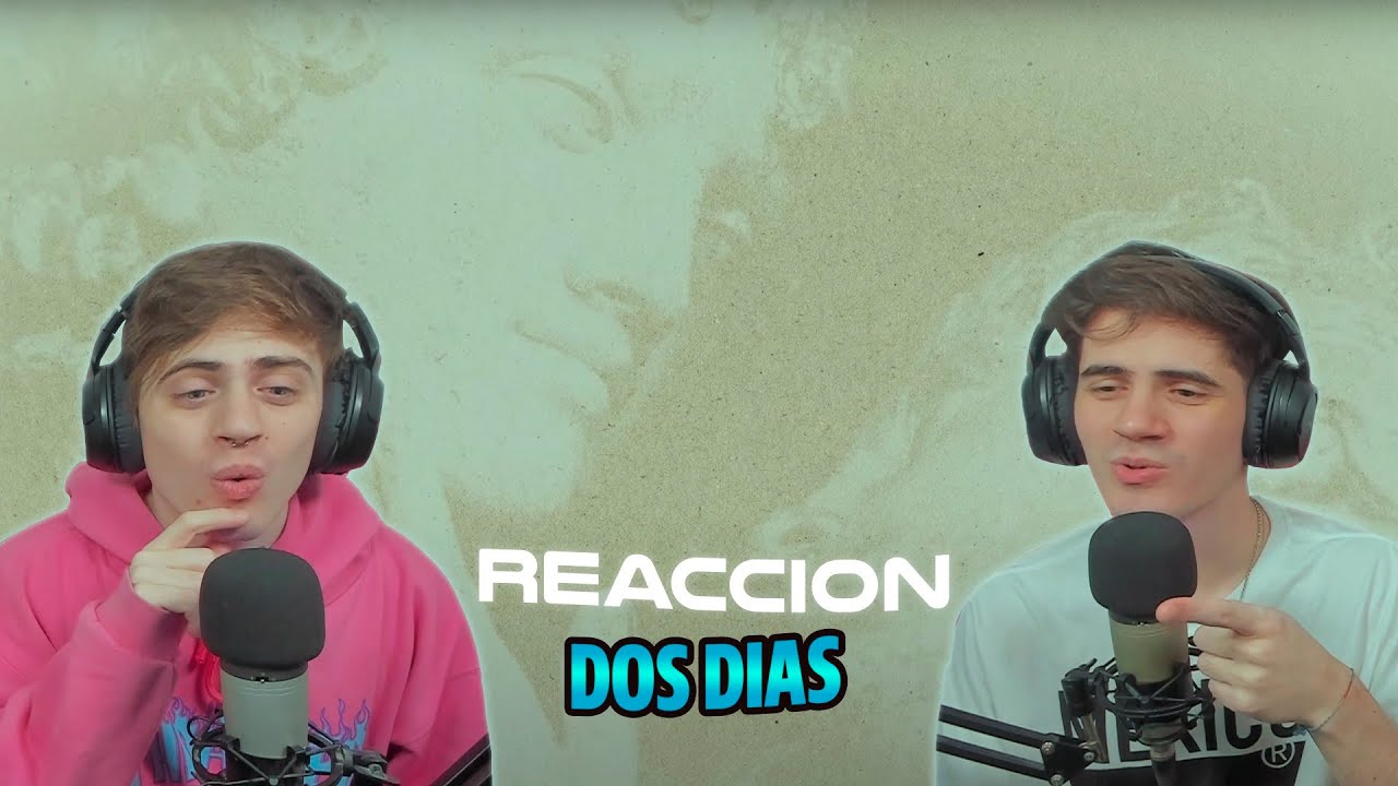 [REACCION] Dos días - Tito Double P, Peso Pluma (Lyric Video)