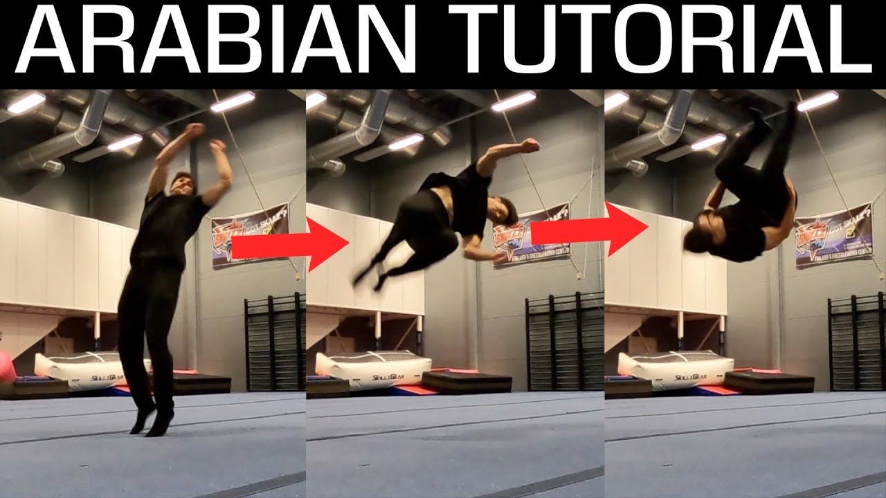 Arabian Tutorial #tricking #tumbling
