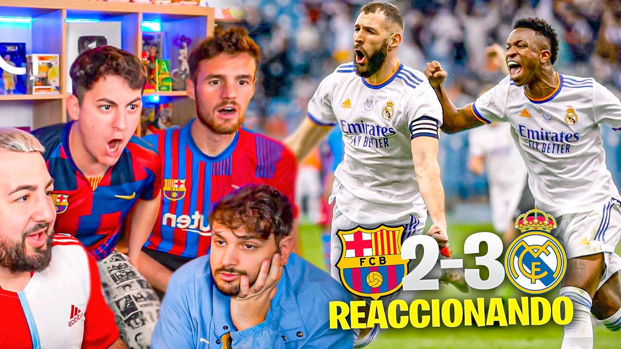 HINCHAS DEL BARÇA REACCIONAN al BARÇA 2 - 3 MADRID *el MADRID nos GANA un día más…*