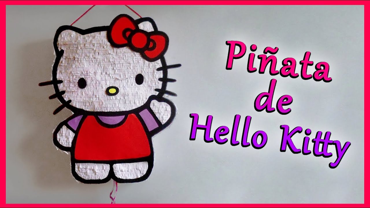 Piñata de HELLO KITTY
