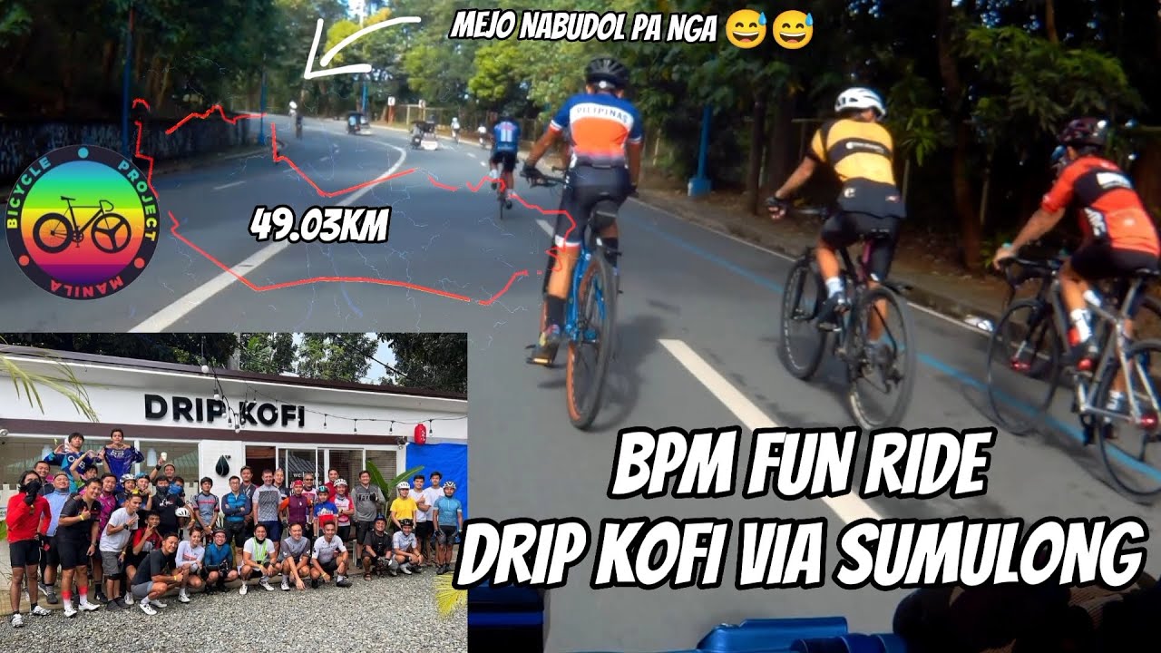 BICYCLE PROJECT MANILA FUN RIDE (ANTIPOLO RIDE VIA SUMULONG HWY.) MAY FREE ALMUSAL PA! / VLOG EP 33