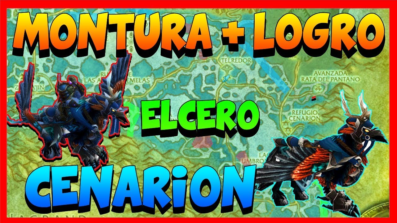 Como conseguir esta MONTURA + LOGRO de cenarius//WOW 4.3.4