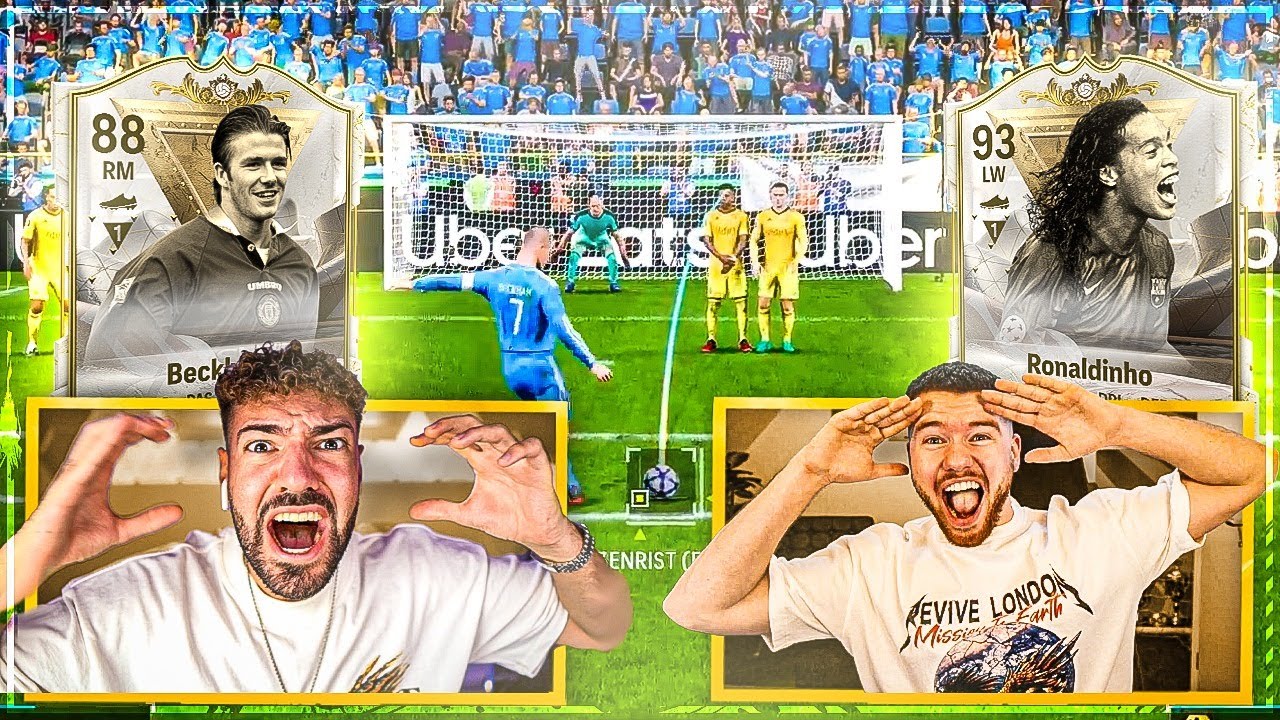 RONALDINHO ICON vs BECKHAM FREISTOß DISCARD BATTLE 🔥🔥 Proownez vs Wakez !! EA FC 24