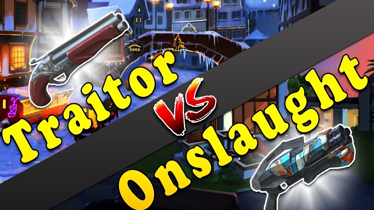 Guns of Boom #20: Onslaught VS Traitor | Best Shotgun after Level 34