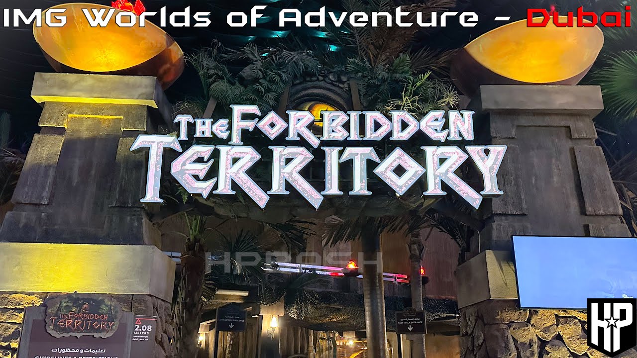 The Forbidden Territory : Dark Ride 4K - IMG Worlds of Adventure - Dubai