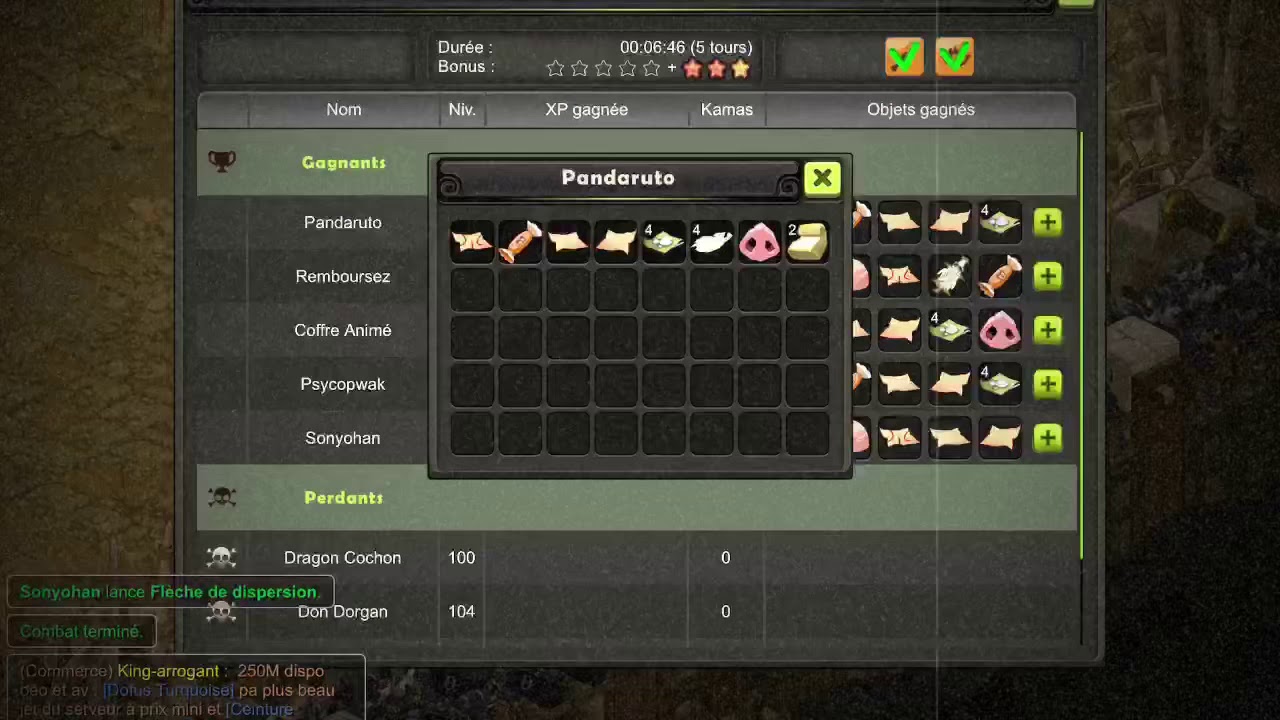 [ DOFUS TOUCH ] Bilan rush Dragon Cochon #1 - 100 captures butin 4