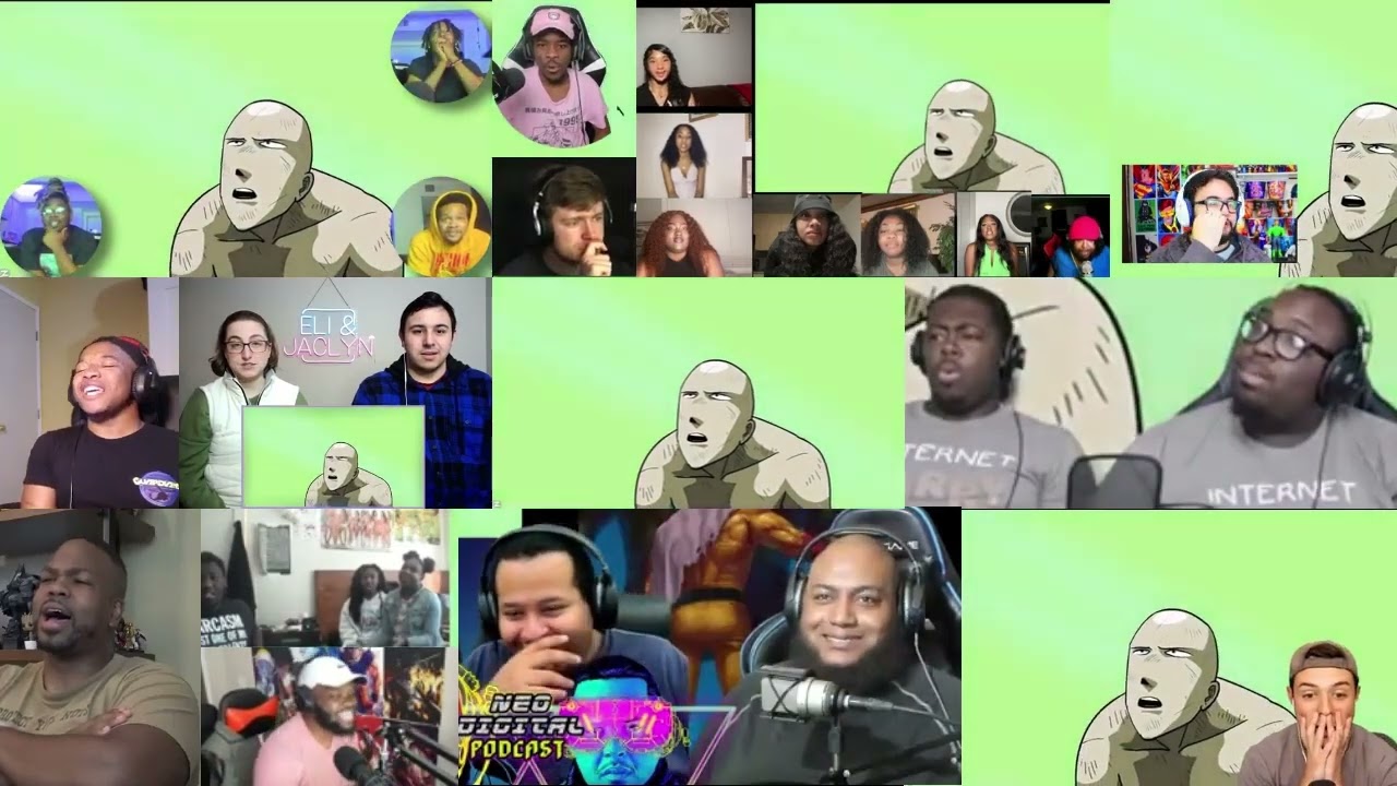 HULK Vs. SAITAMA Animation Reaction Mashup Part 2