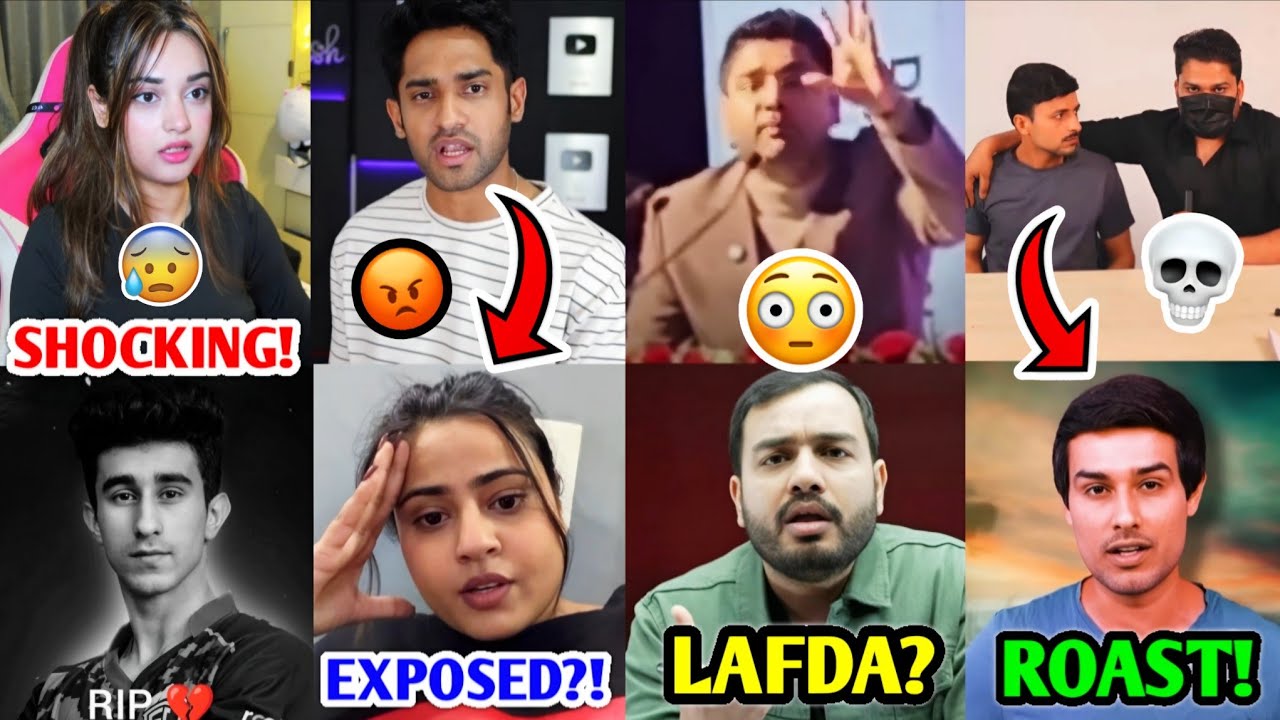 YouTuber's MOST HEARTBREAKING Incident..😰| Thugesh EXPOSED Nishu Tiwari?, Alakh Pandey, Dhruv Rathee