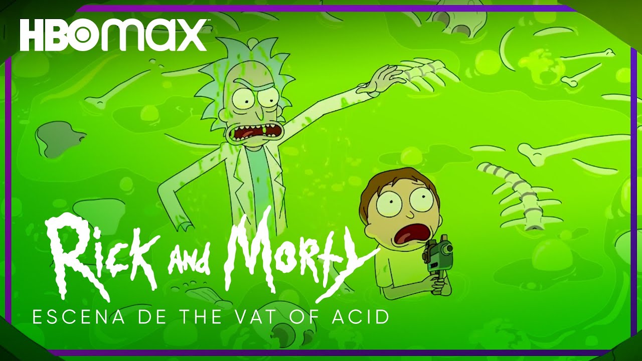 Rick y Morty I Escena tanque de &aacute;cido I HBO Max