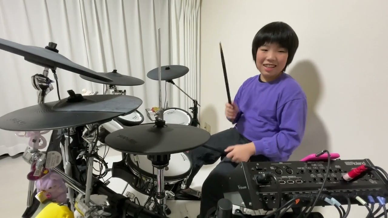 【10歳】高嶺の花子さん/back number【ドラム】