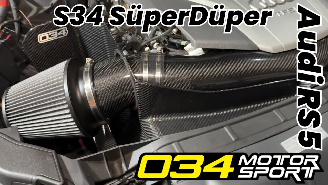 034 Super Duper Intake Install on Audi RS5 (B9.5/9)