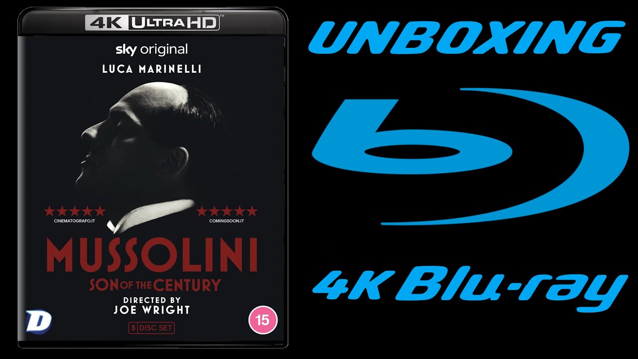 UNBOXING: M - Il figlio del secolo [3 Blu-Ray 4K UHD]