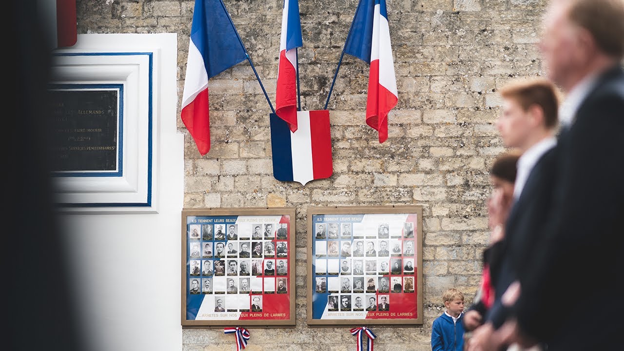 Hommage à la Résistance normande à la maison d'arrêt de Caen