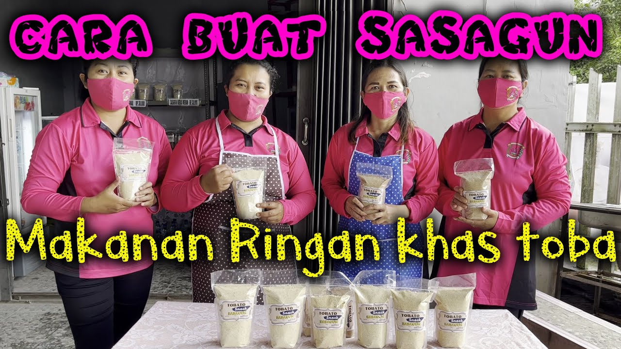 CARA BUAT SASAGUN, MAKANAN RINGAN KHAS TOBA | Bhayangkari Cab. Toba.