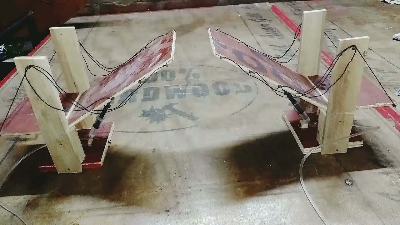 Mini Cable Bridge With Hydraulic System || Made By B.B.C. || #Science Project #Shorts