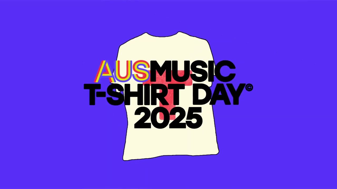 AusMusic T-Shirt Day 2025 &ndash; show up for AusMusic!