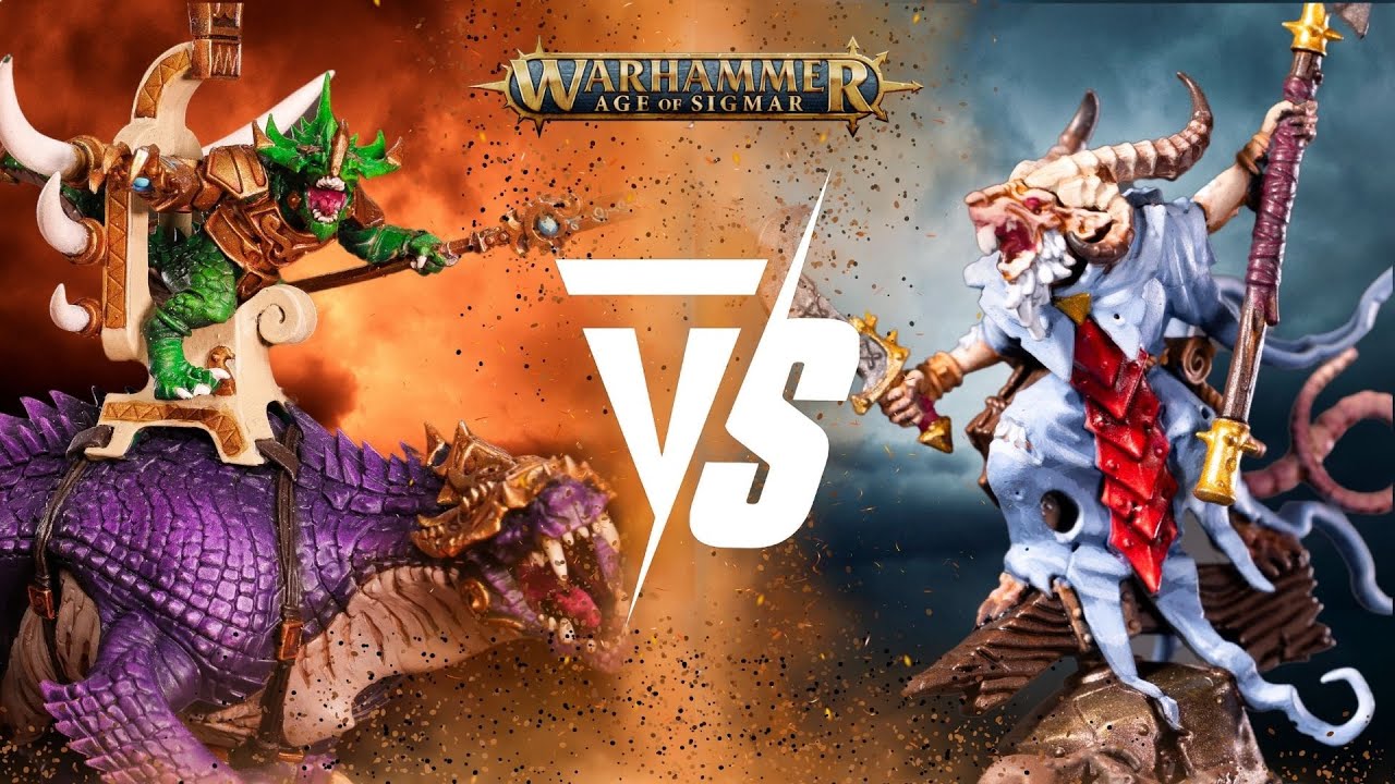 Seraphon Vs Skaven: The Realm Cup