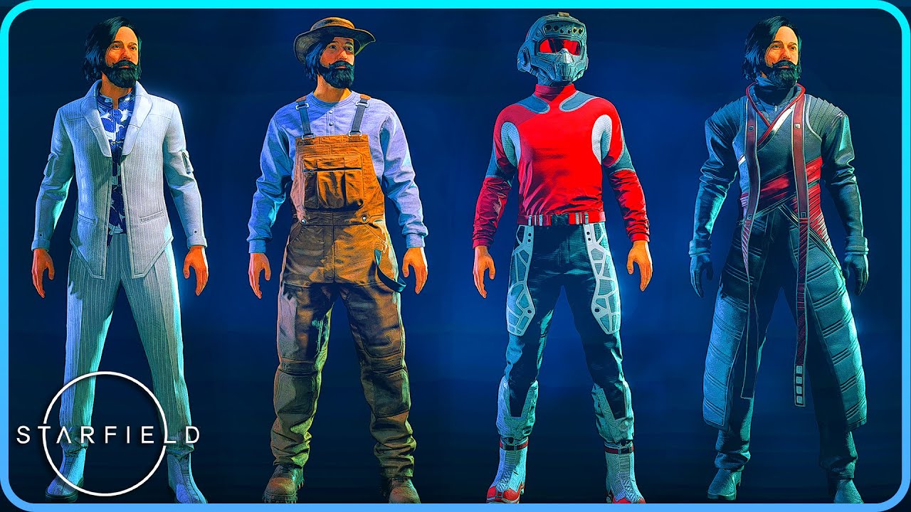 ALL 293 Clothes, Outfits Showcase Starfield