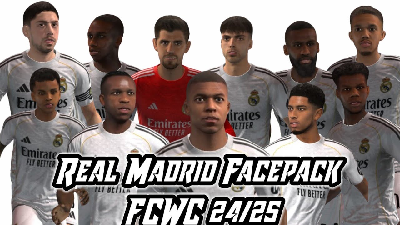 Relese facepack Real Madrid special FCWC 24/25 #fifa16 #fifa16android #fifa16offline #facepack