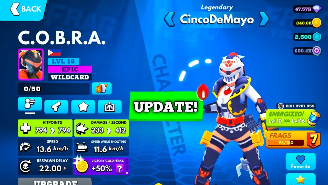 New Update Free Event Rewards & C.O.B.R.A in FRAG Pro Shooter!🎁